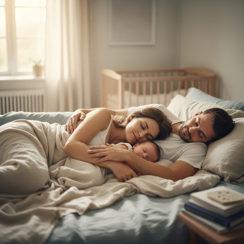 Bebês que Dormem Perto dos Pais Recebem 13.000 Horas a Mais de Toque: O que a Ciência Realmente Diz